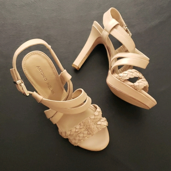 ANTONIO MELANI Shoes - ANTONIO MELANI NUDE HEEL